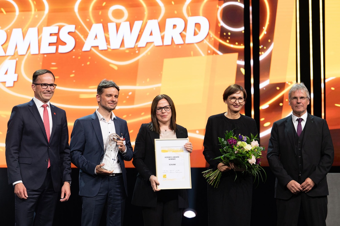 Schunk is the winner of HERMES AWARD 2024